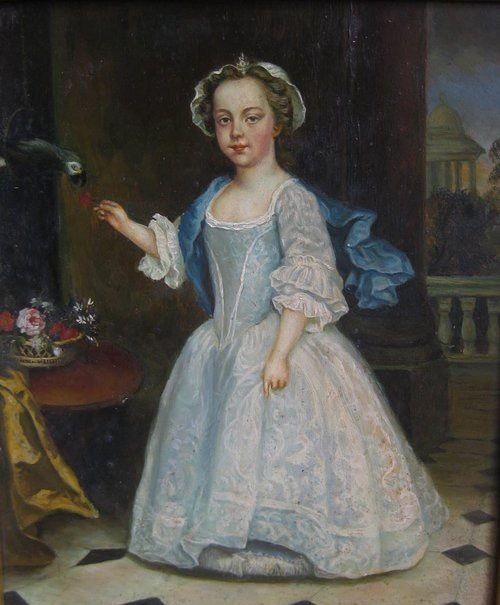 Portrait Of An 18th Century Girl photo 695.0