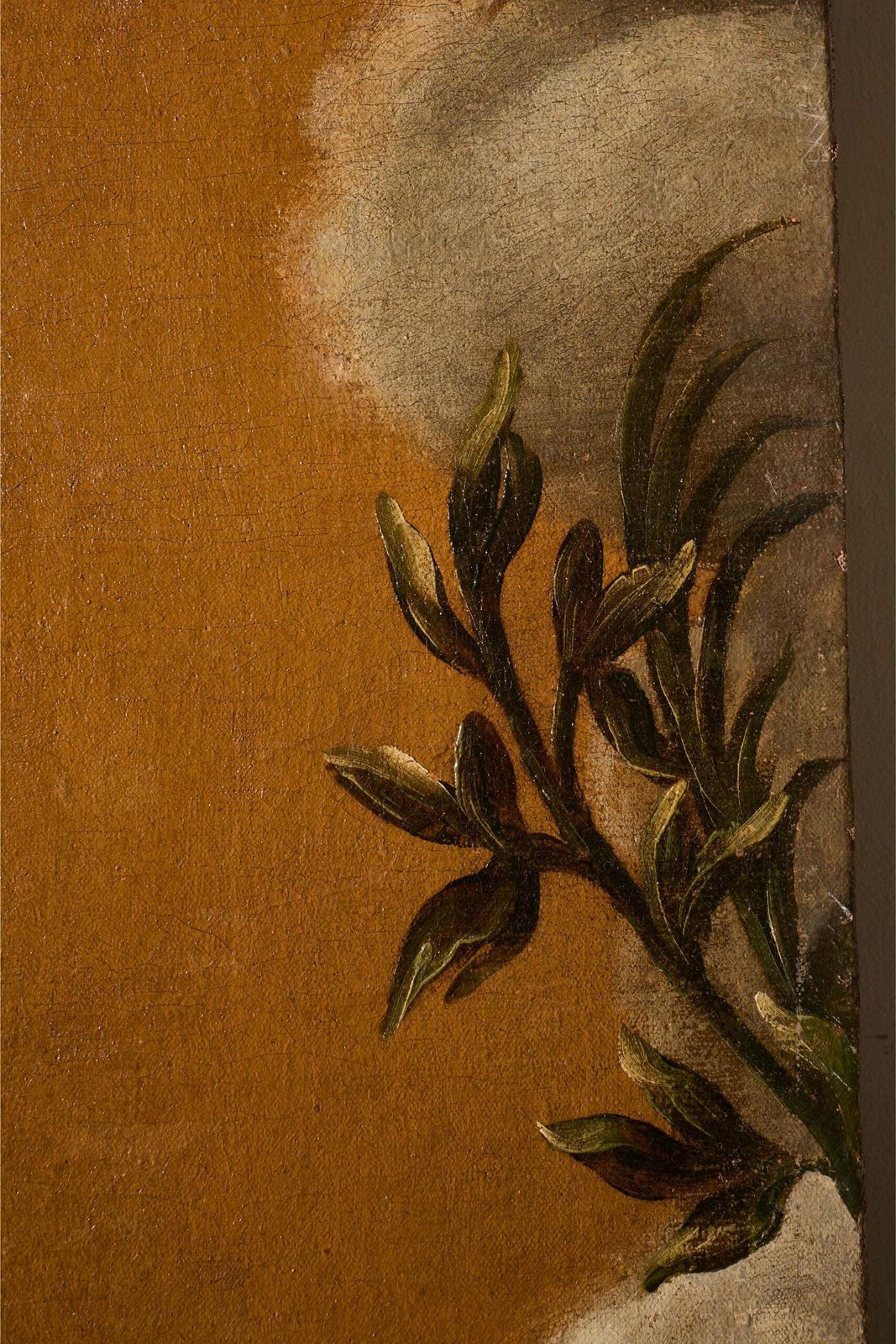 photo furniture Very Large 17th Century Oil On Canvas Painting Of The 'Immaculate Conception'
