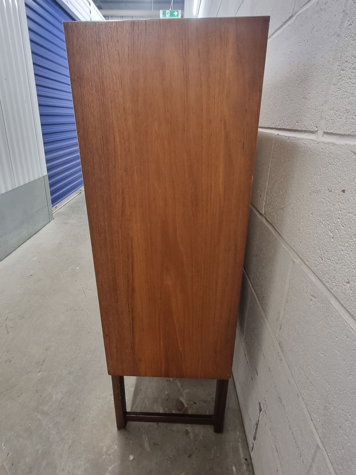 Vintage Mid Century 1900s Teak Drinks Cabinet By Turnidge Of London photo buy