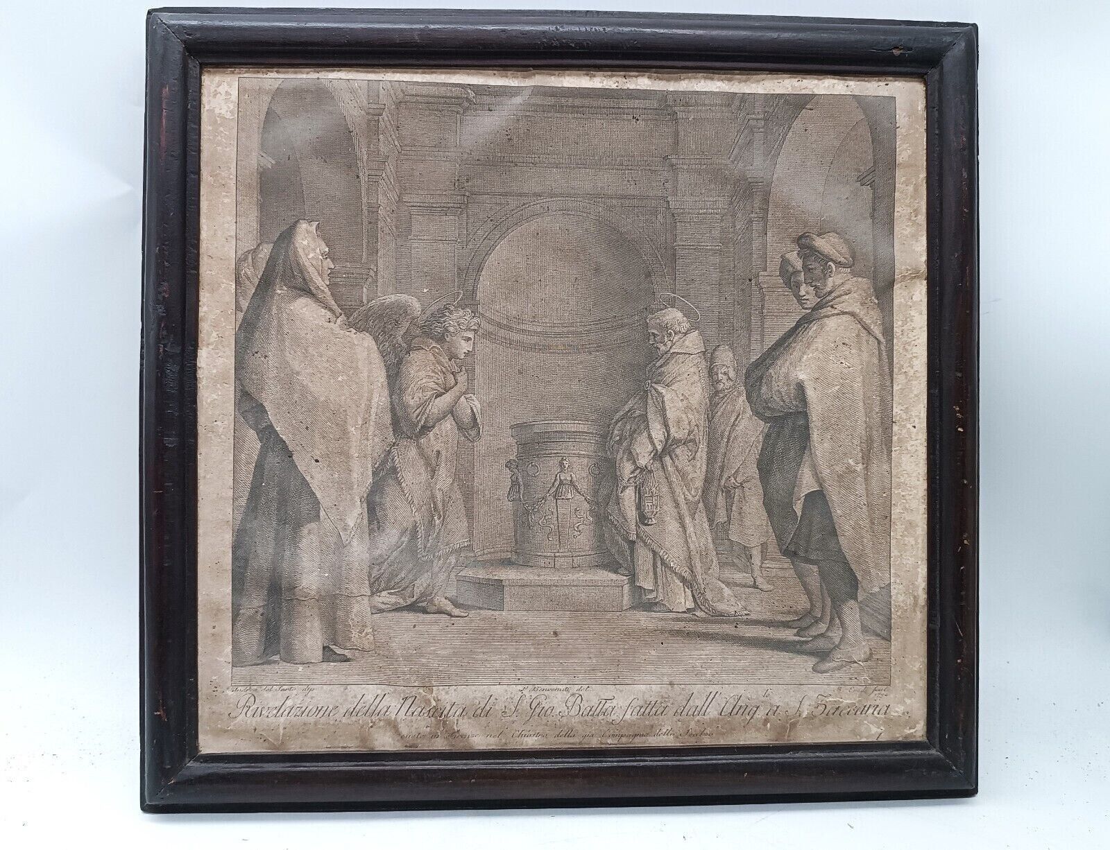 Engraving Print Of The 700 Andrea Del Sarto Benedetto Eredi 1792