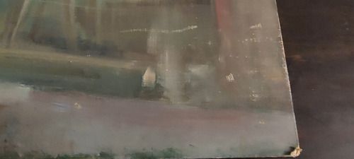 Oil Painting On Canvas View Of Florence First Half Of The 900 photo vintage