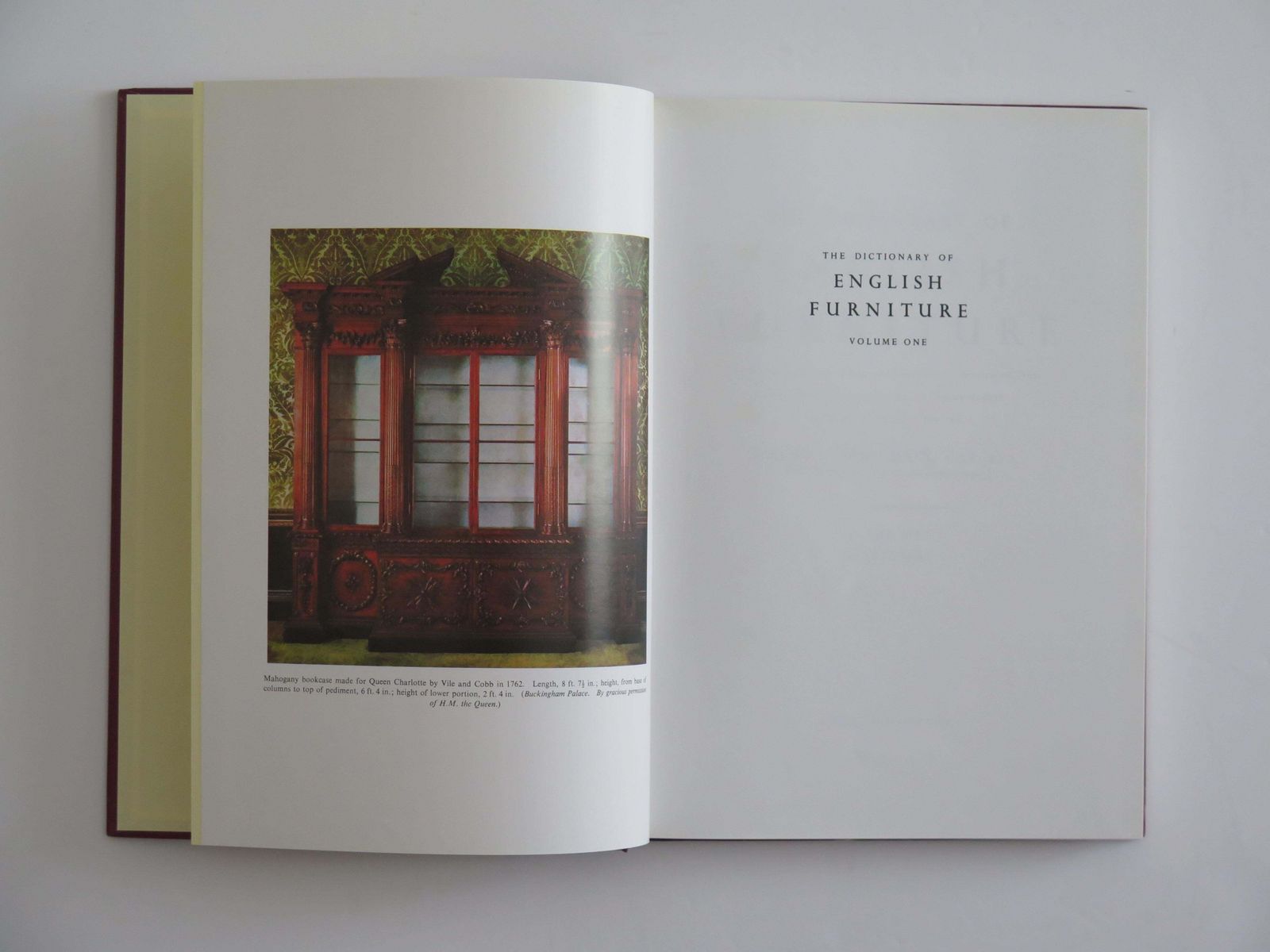 275.0 Set Of 3 Books The Dictionary Of English Furniture By Antique Collectors Club Uk photo