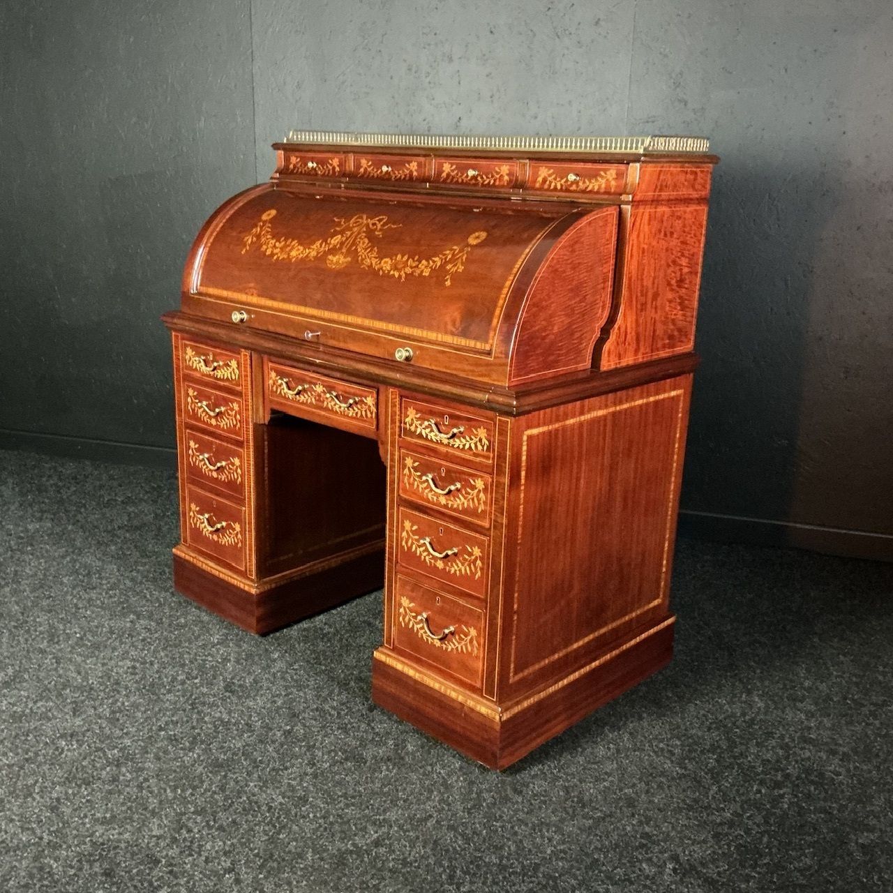 Edwardian Mahogany Ladies Desk photo furniture