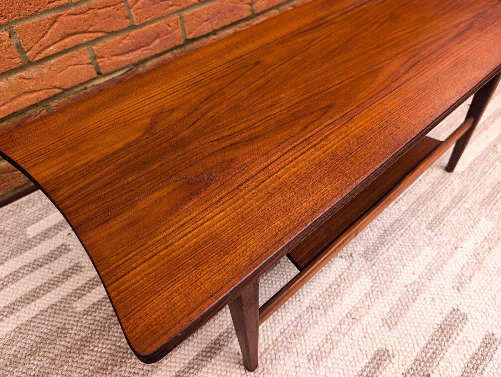 Midcentury Solid Teak Coffee Table By Richard Hornby By Fyne Ladye. photo furniture
