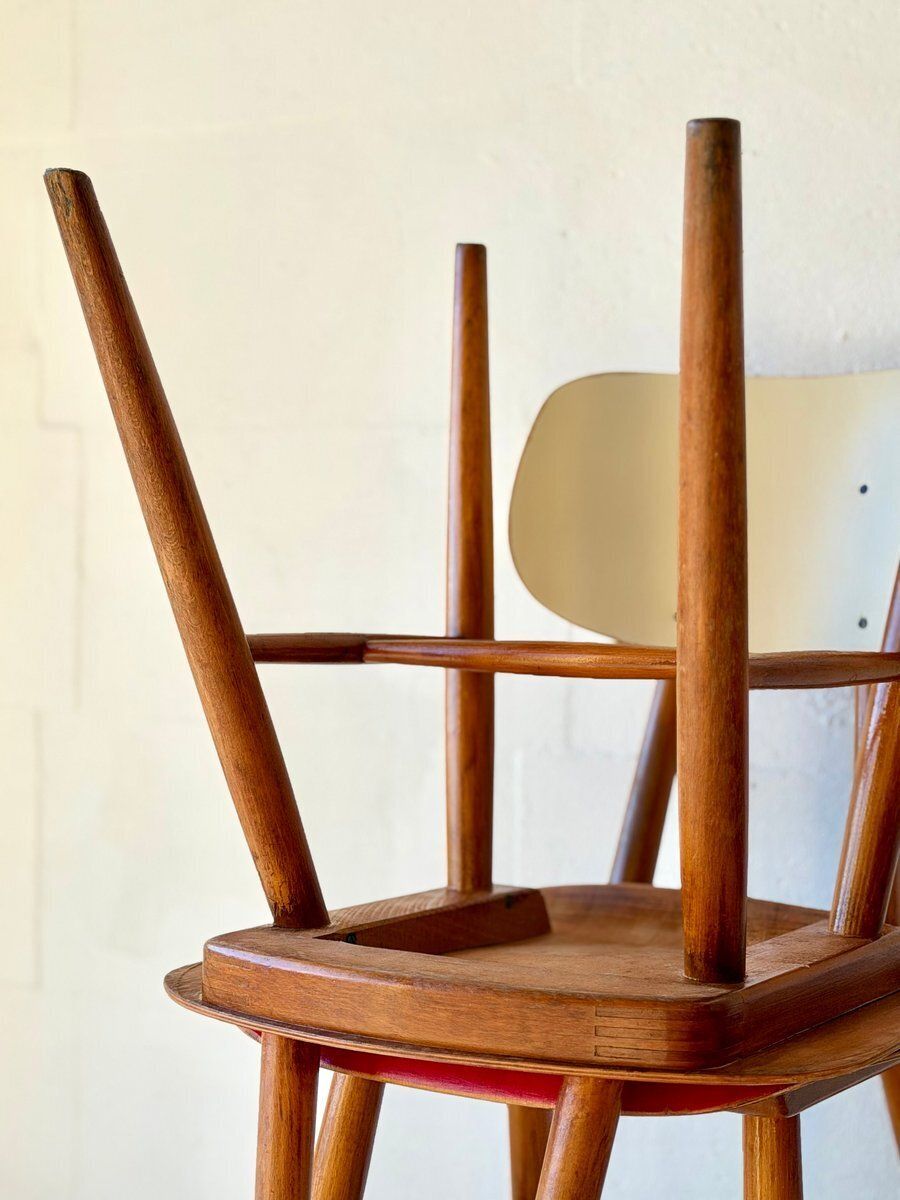 photo furniture Bistro Chairs From Ton, 1960, Set Of 4