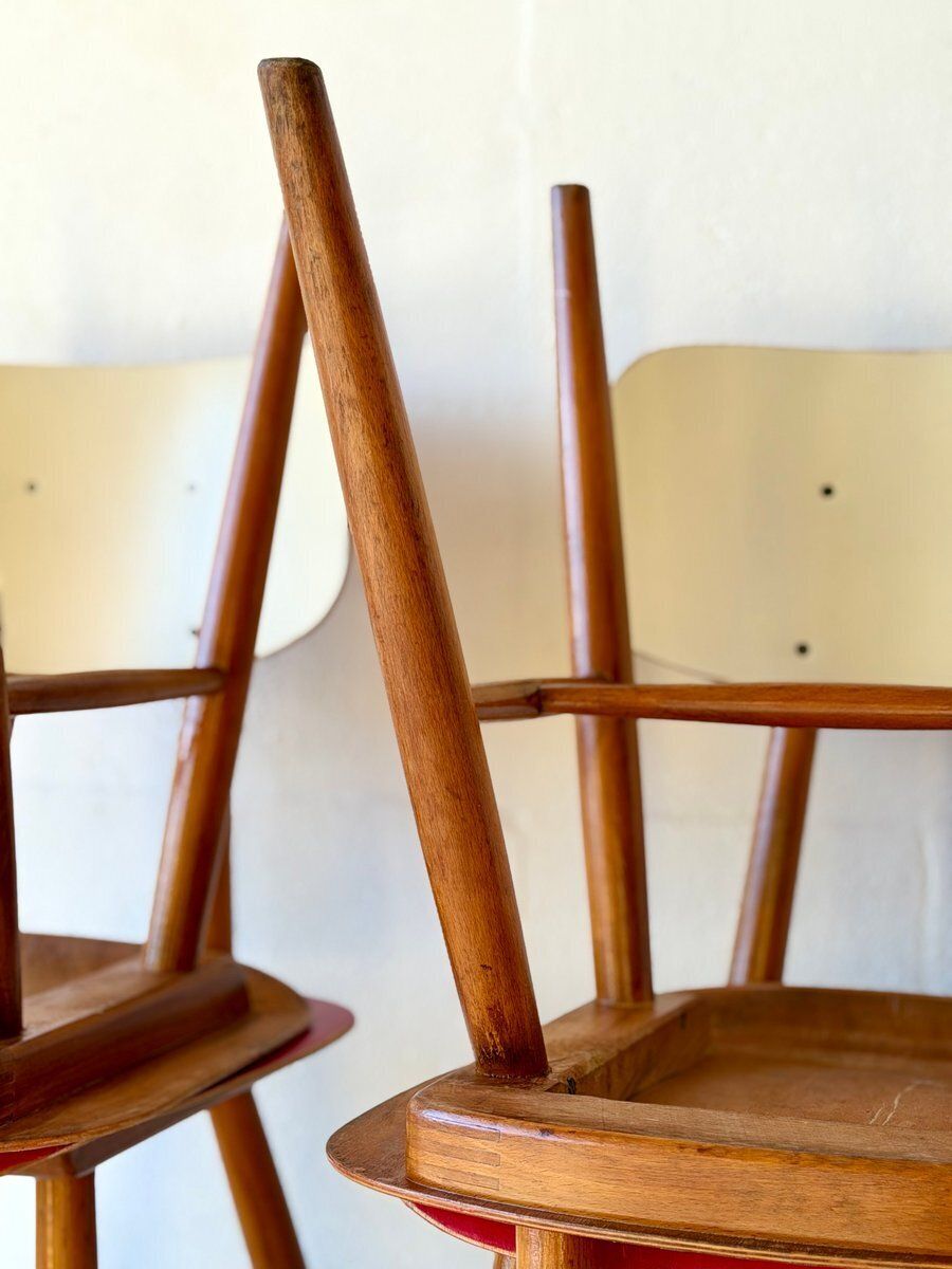 photo for sale Bistro Chairs From Ton, 1960, Set Of 4
