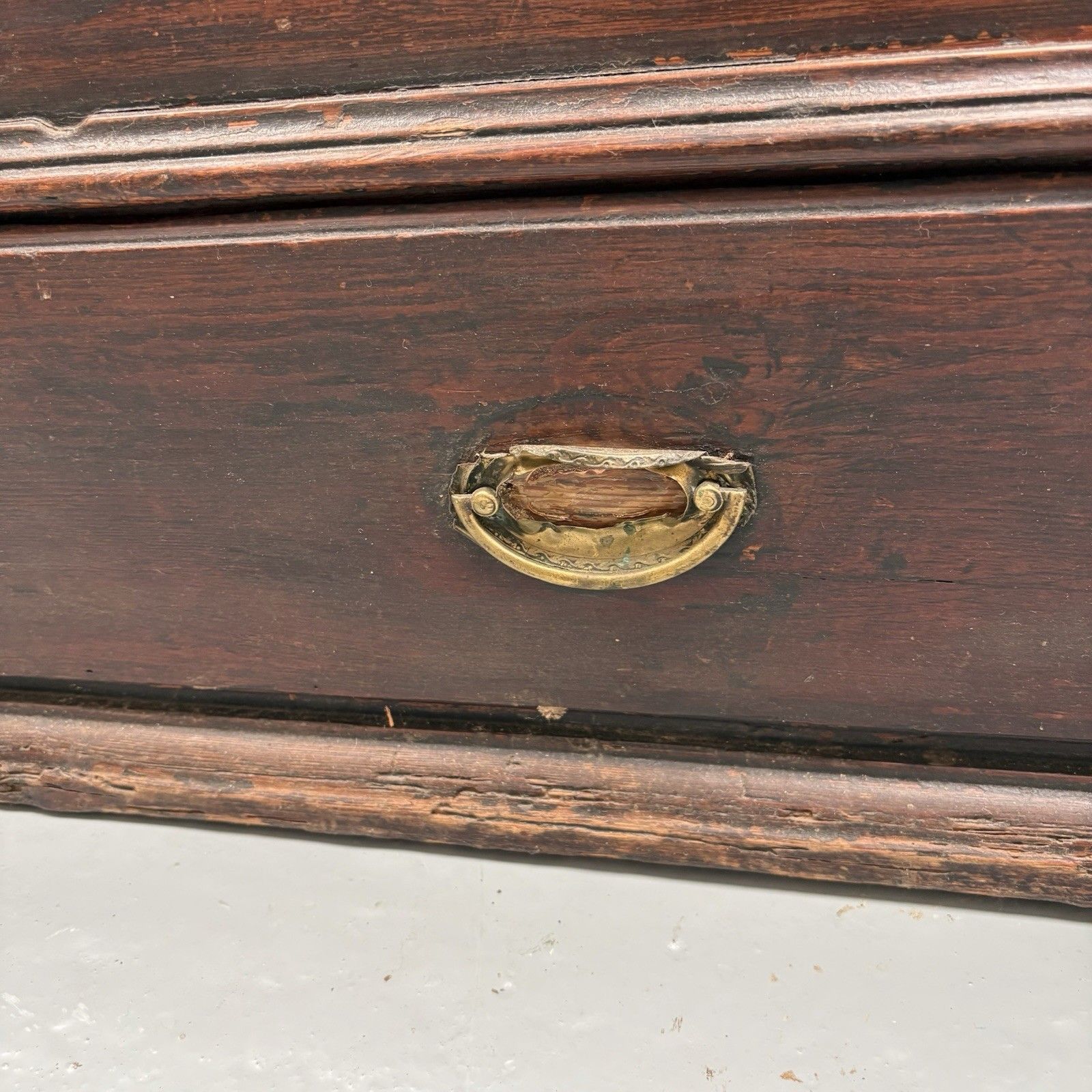 Antique Pine Mule Chest Blanket Box Ottoman Trunk Toy Box photo for sale