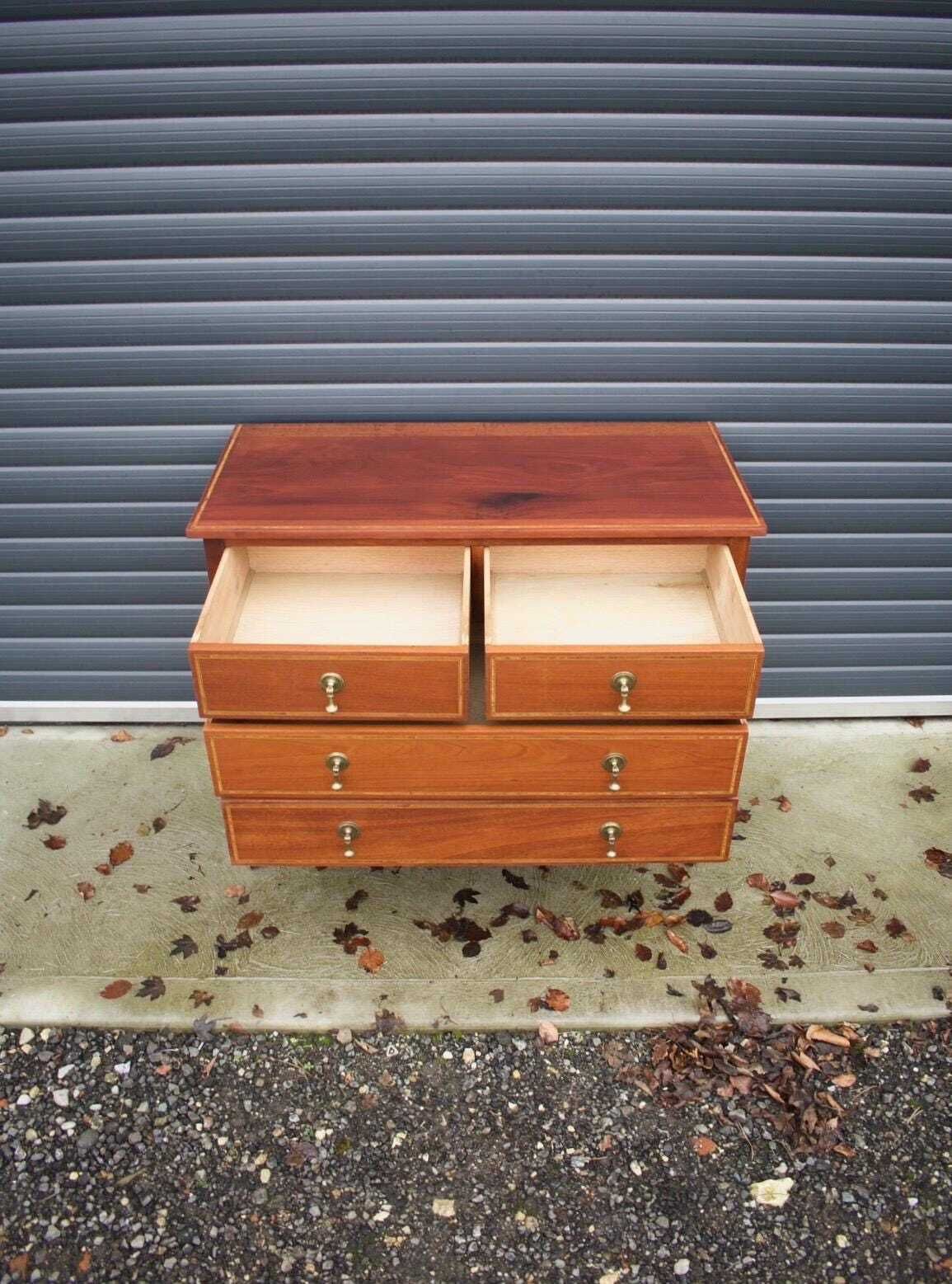 photo for sale Antique Solid Mahogany Chest Of Drawers