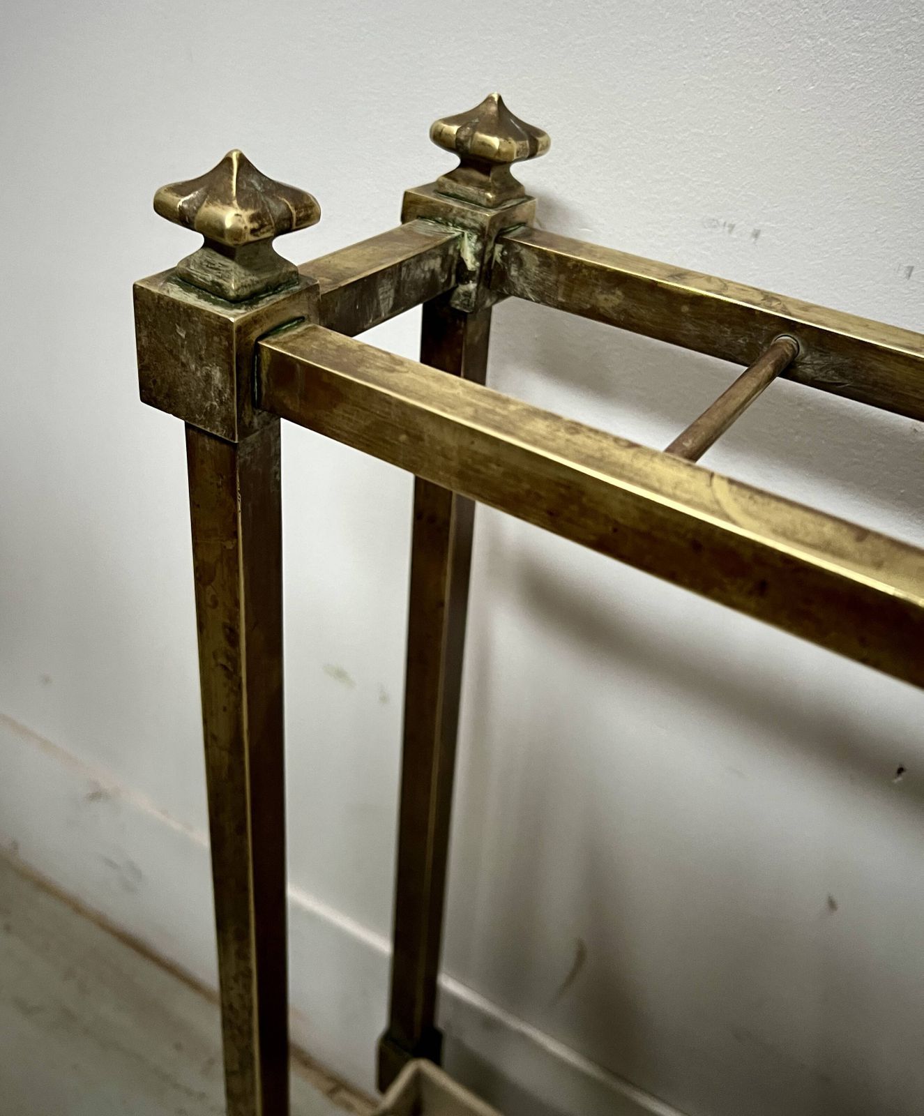 Brass And Sheet Metal Umbrella Stands From The 20th Century. photo furniture