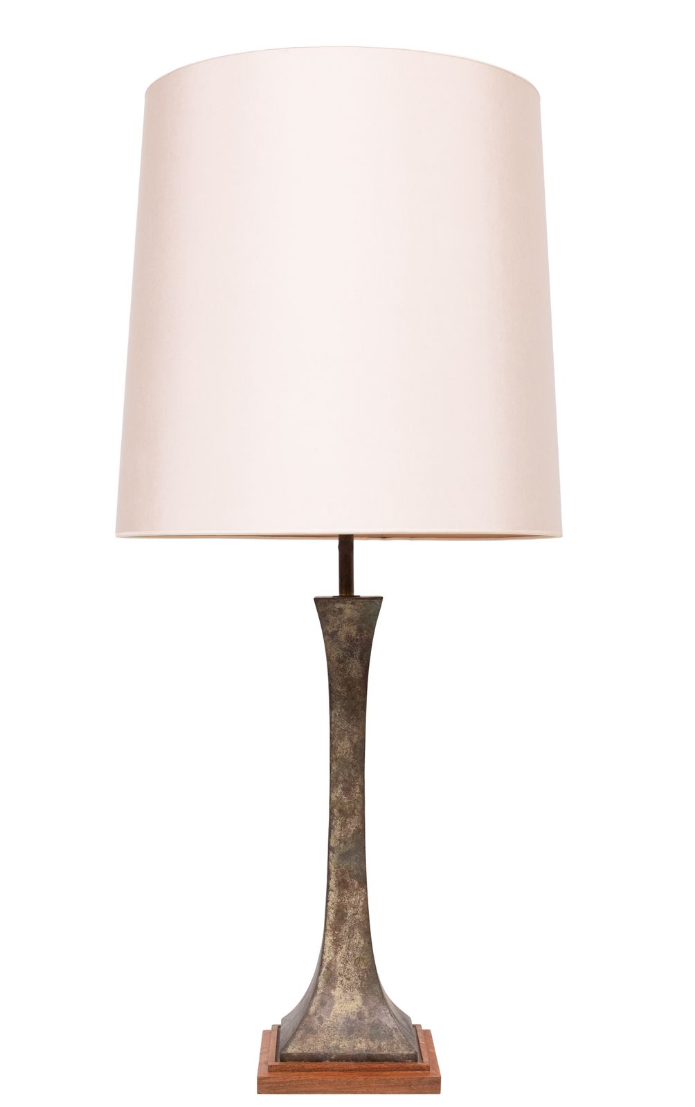 Stunning Stewart Ross James, Hansen Verdigris Bronze Table Lamp, Circa 1960 photo furniture