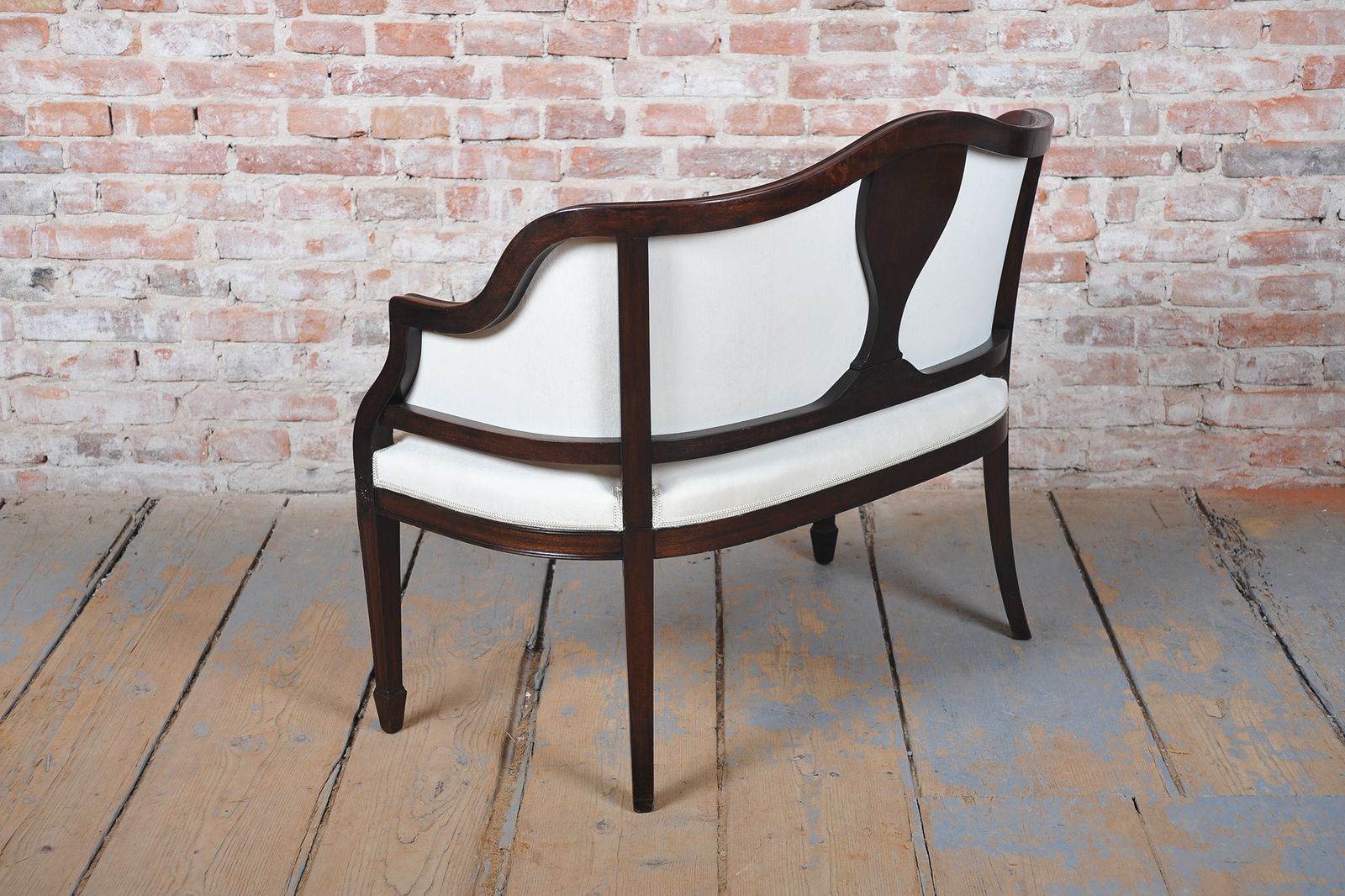 Restored Art Deco Seating Set, Beech, Walnut, Reupholstered, Czech, 1920s photo 1700.0