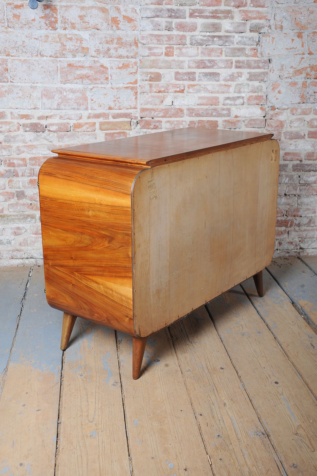 photo for sale Restored Art Deco Buffet, By J. Halabala For Up Závody, Mahogany, Czech, 1930s