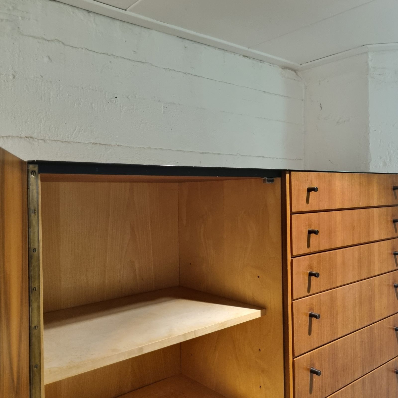Vsj 125 Teak Salon Cabinet 1961 – Kurt Gunther & Horst Brechtmann Fristho | Vintage Design Furniture photo Furniture