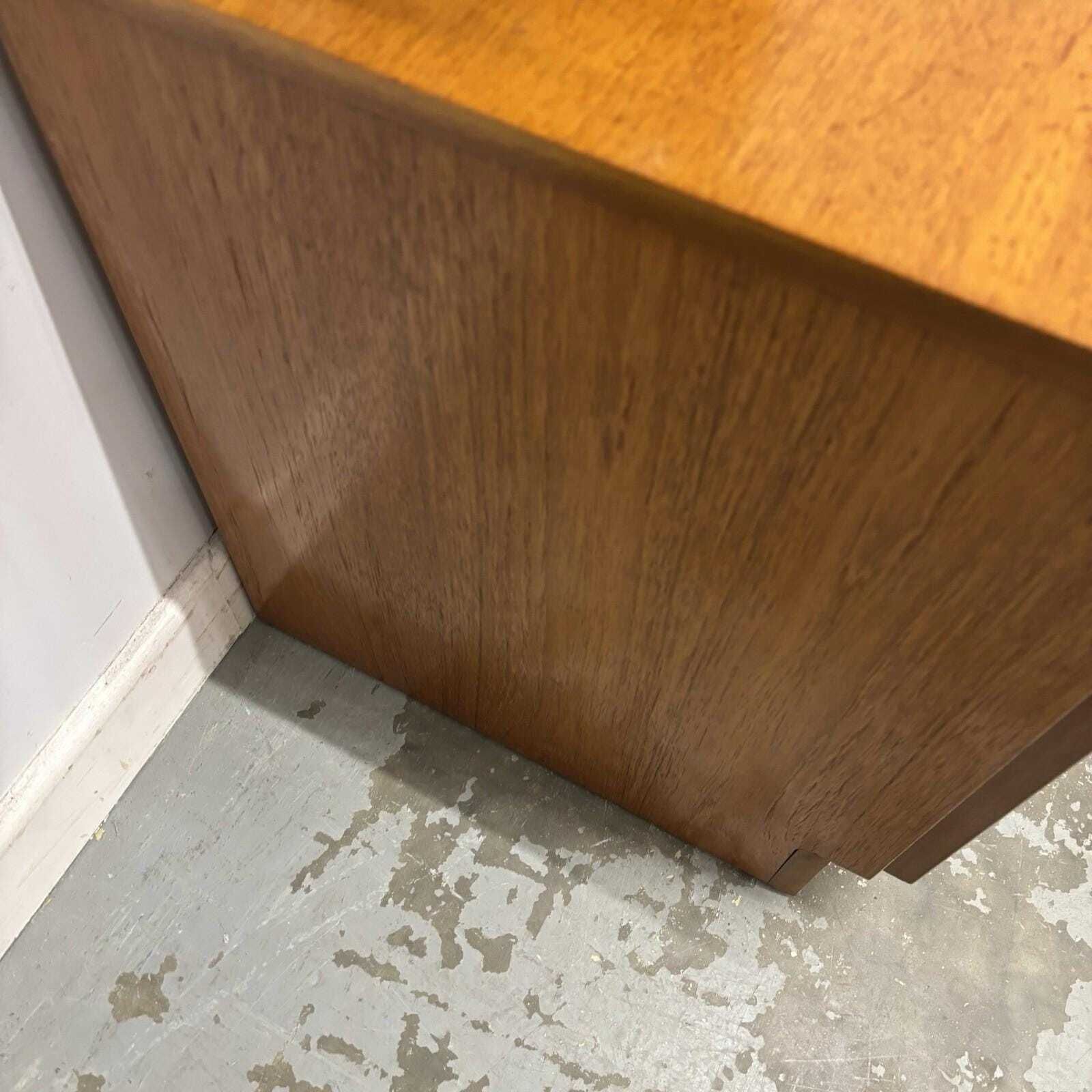 photo buy Nathan Mid Century Media Unit Teak Cabinet Retro Storage Drop Down Door