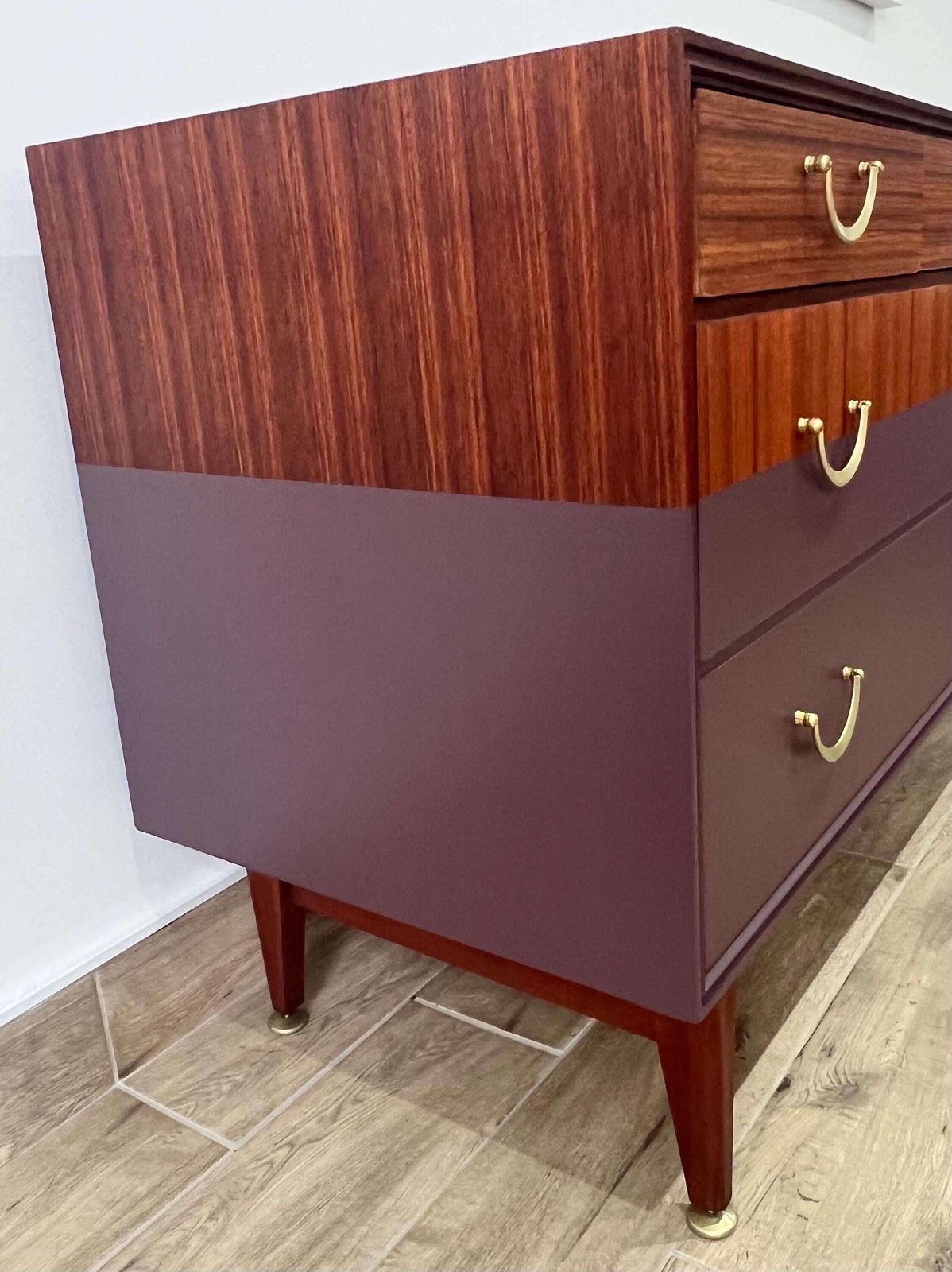 Meredew Mid Century Chest Of Drawers Tv Media Unit photo buy