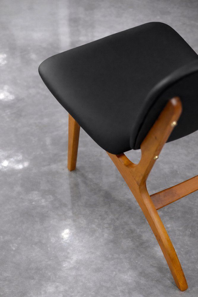 Mid Century Swedish Modern Jylland Chairs From Jio Möbler, 1953, Set Of 2 photo vintage