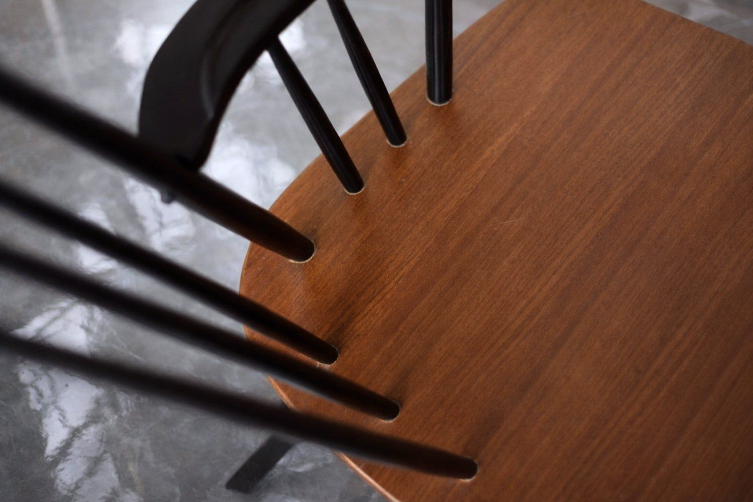 Mid Century Finnish Modern Wooden Rocking Chair By Ilmari Tapiovaara For Asko, 1960s photo Furniture
