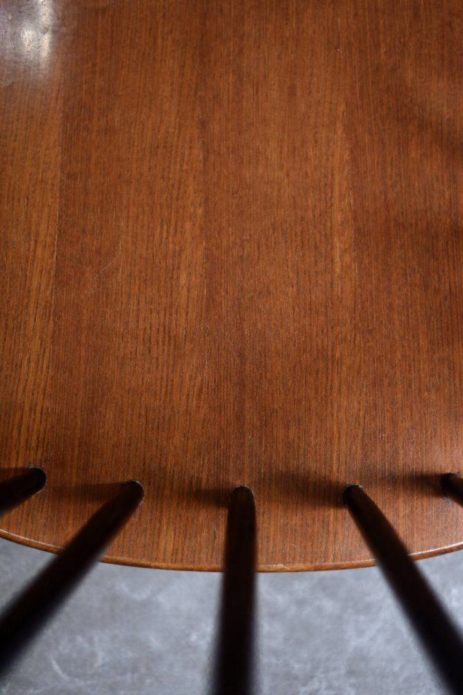 Mid Century Finnish Modern Wooden Rocking Chair By Ilmari Tapiovaara For Asko, 1960s photo buy