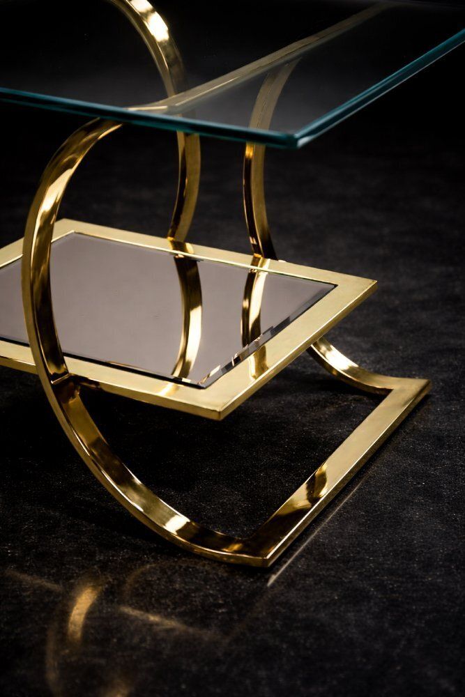 2216.0 Mid Century Italian Modern Glass Coffee Tables, 1960s, Set Of 2 photo