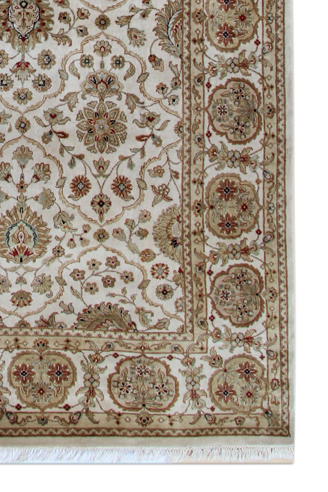 Traditional Rug Wool Ziegler Style Carpet Handmade Oriental Area Rug photo Textiles