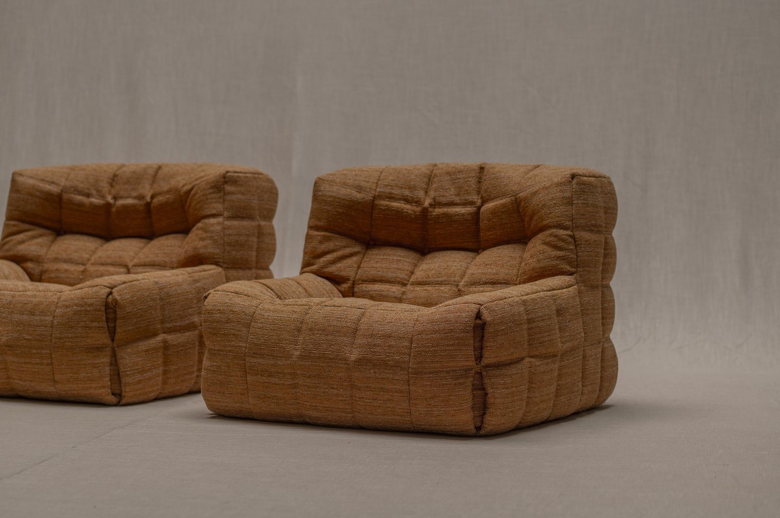 Set Of Two Kashima Easy Chairs By Michel Ducaroy For Ligne Roset, 1973 photo 5250.0