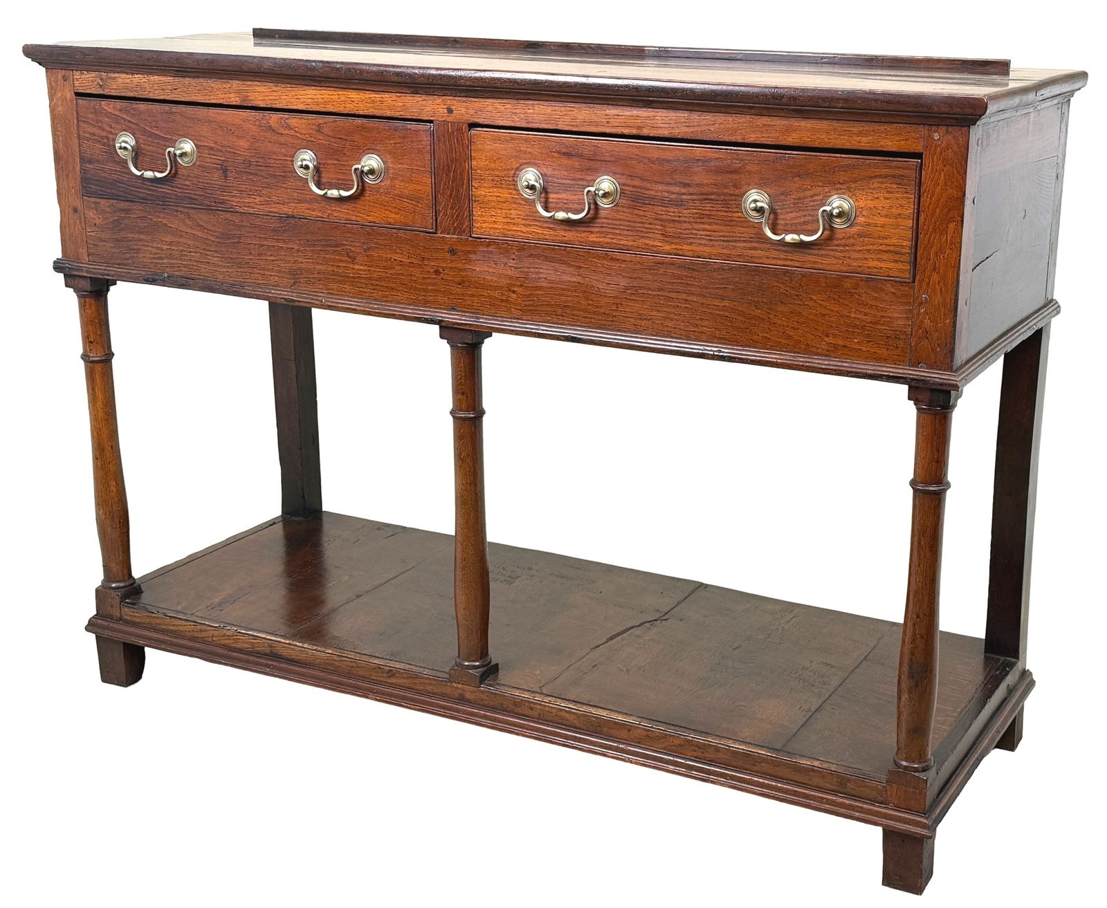Very Small Georgian Oak Dresser Base Late 18th Century (England, Circa 1770)