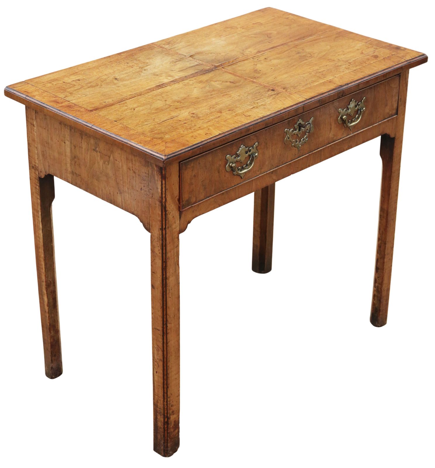 Antique 18th Century Georgian Walnut Writing Side / Dressing Table – Fine Quality photo Furniture