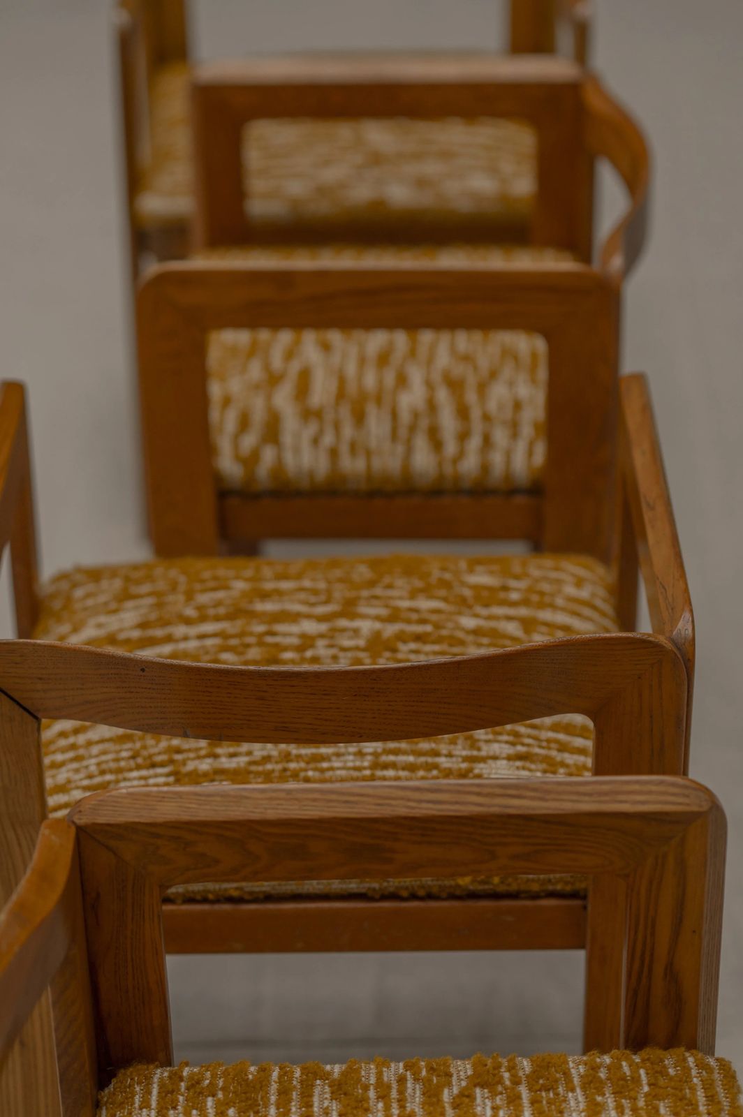 photo furniture ‘Samara’ Dining Chairs By Derk Jan De Vries For Maisa Di Seveso, Milano, 1970s