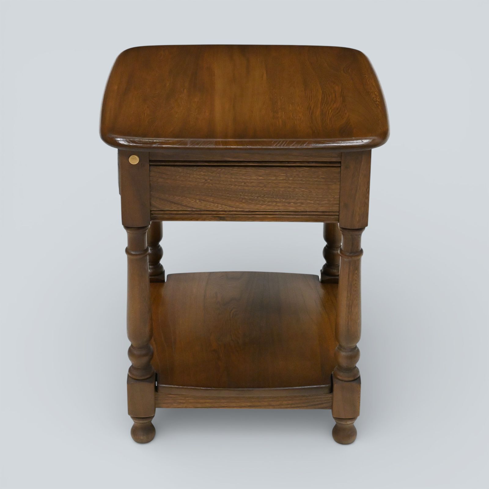 Ercol Lamp/Bedside Table Golden Dawn Finish Mid Century Modern Elm Free Delivery photo for sale