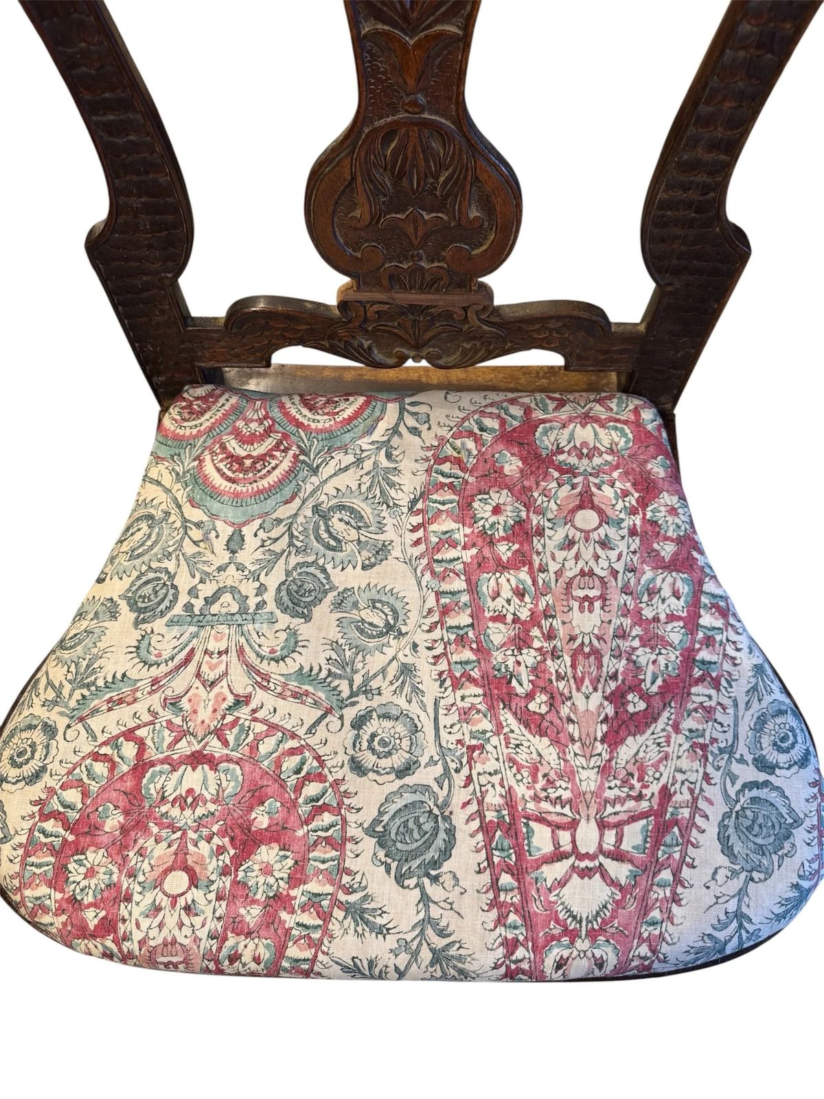 Antique 18th Century Georgian Set Of Four Dining Chairs In The Manner Of Daniel Marot   Recovered Upholstery photo vintage