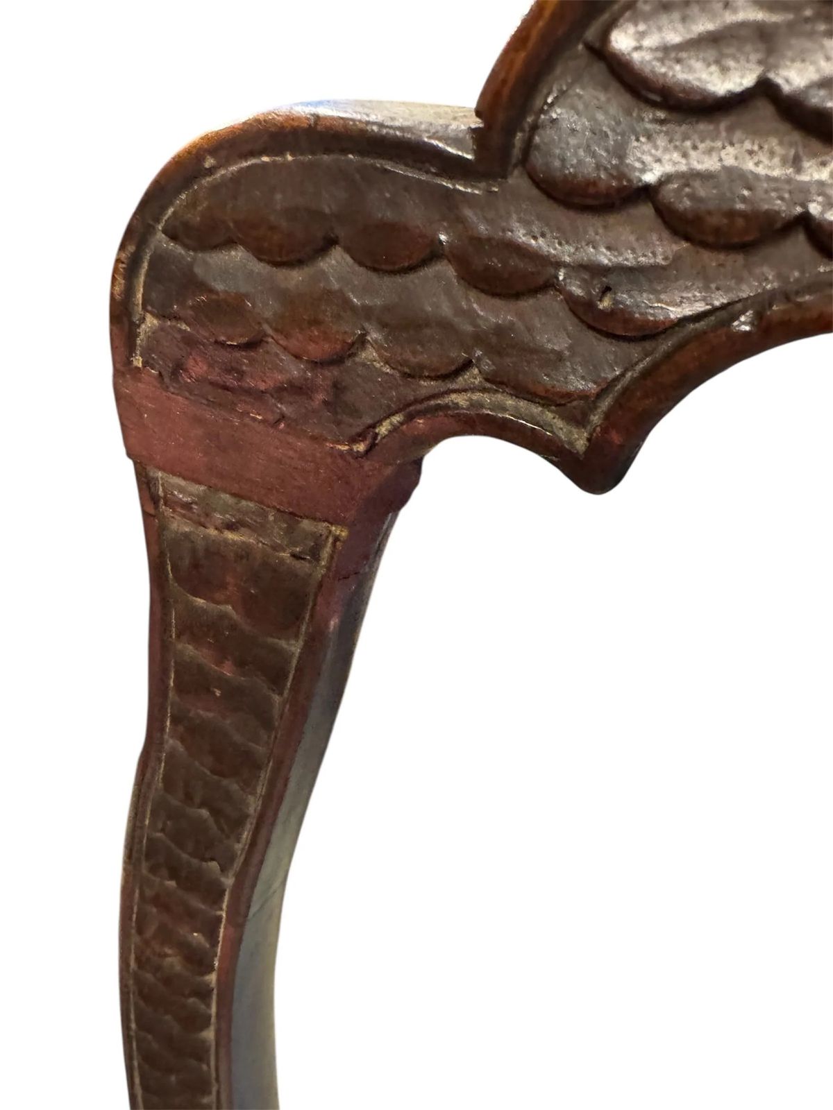 150.0 Antique 18th Century Georgian Set Of Four Dining Chairs In The Manner Of Daniel Marot   Recovered Upholstery photo