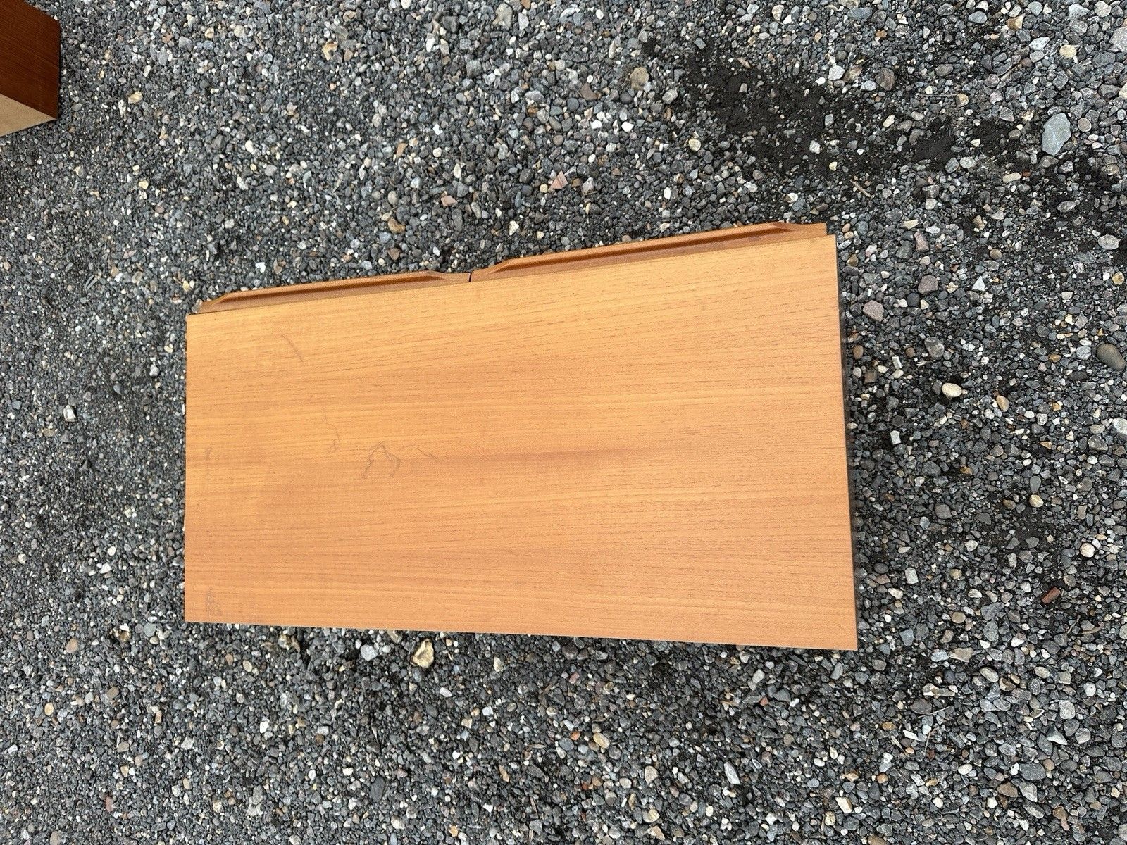 Retro Danish Vintage Mid Century Sideboard Cabinet 1960s Teak One Door  Small photo 165.0