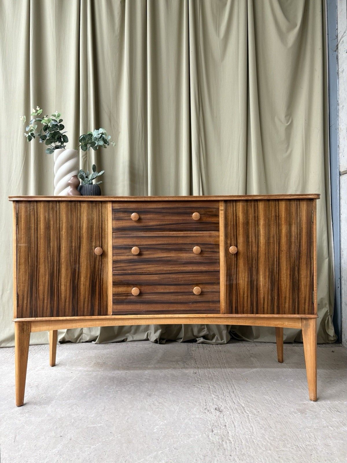 Vtg Mid Century Gimson & Slater Vesper Italian Style Sideboard Danish Retro R964 photo furniture