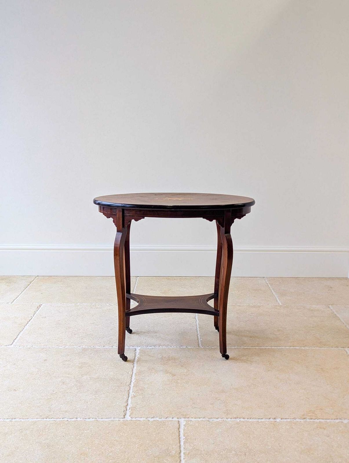 photo vinterior Antique Edwardian Rosewood Occasional Table C.1910