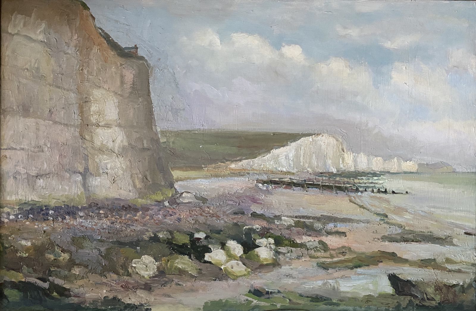 Seven Sisters Impressionist Vintage Oil Painting photo 700.0