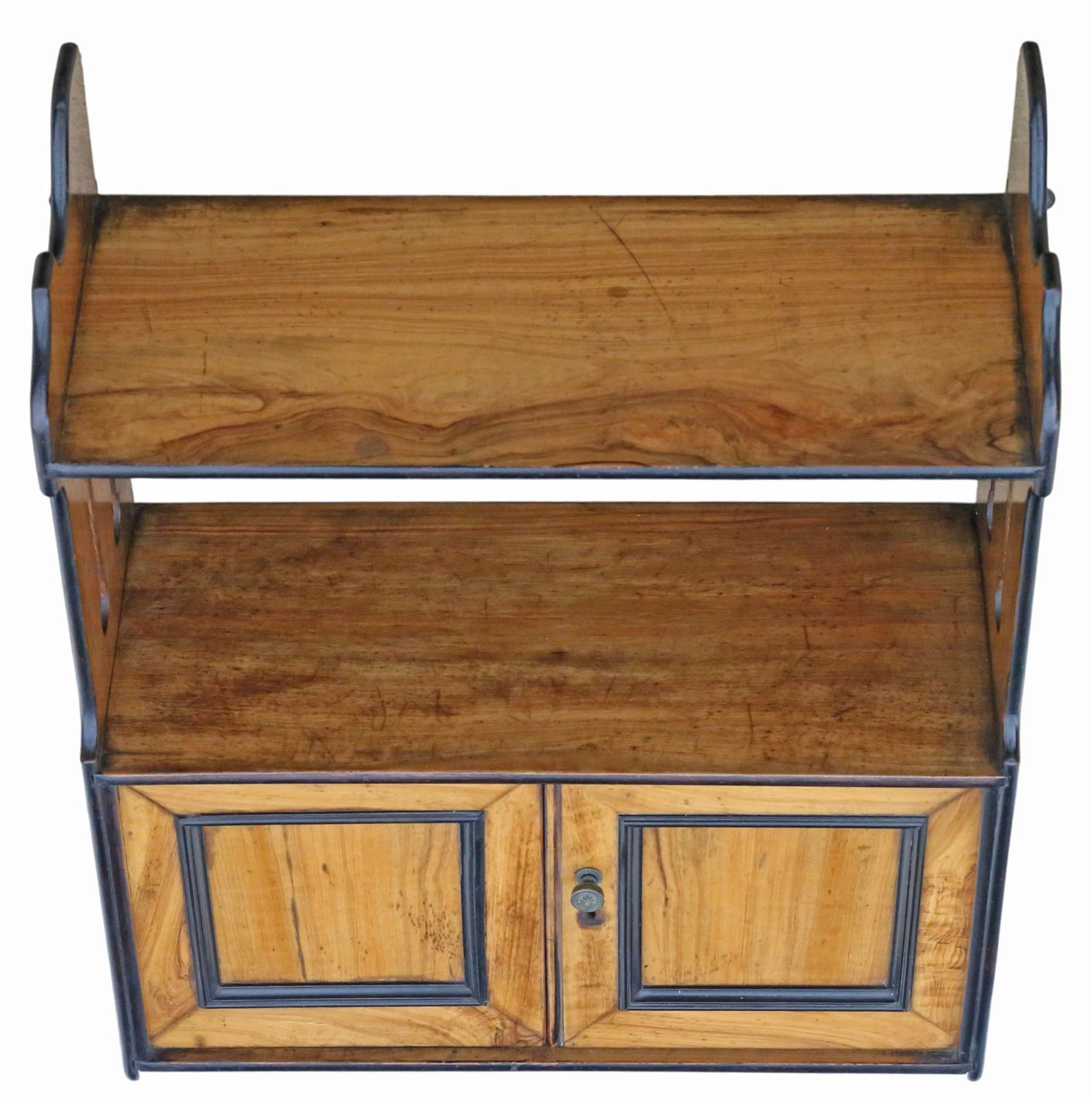 Antique 19th Century Limewood Wall Shelves / Cupboard – Fine Quality photo Furniture