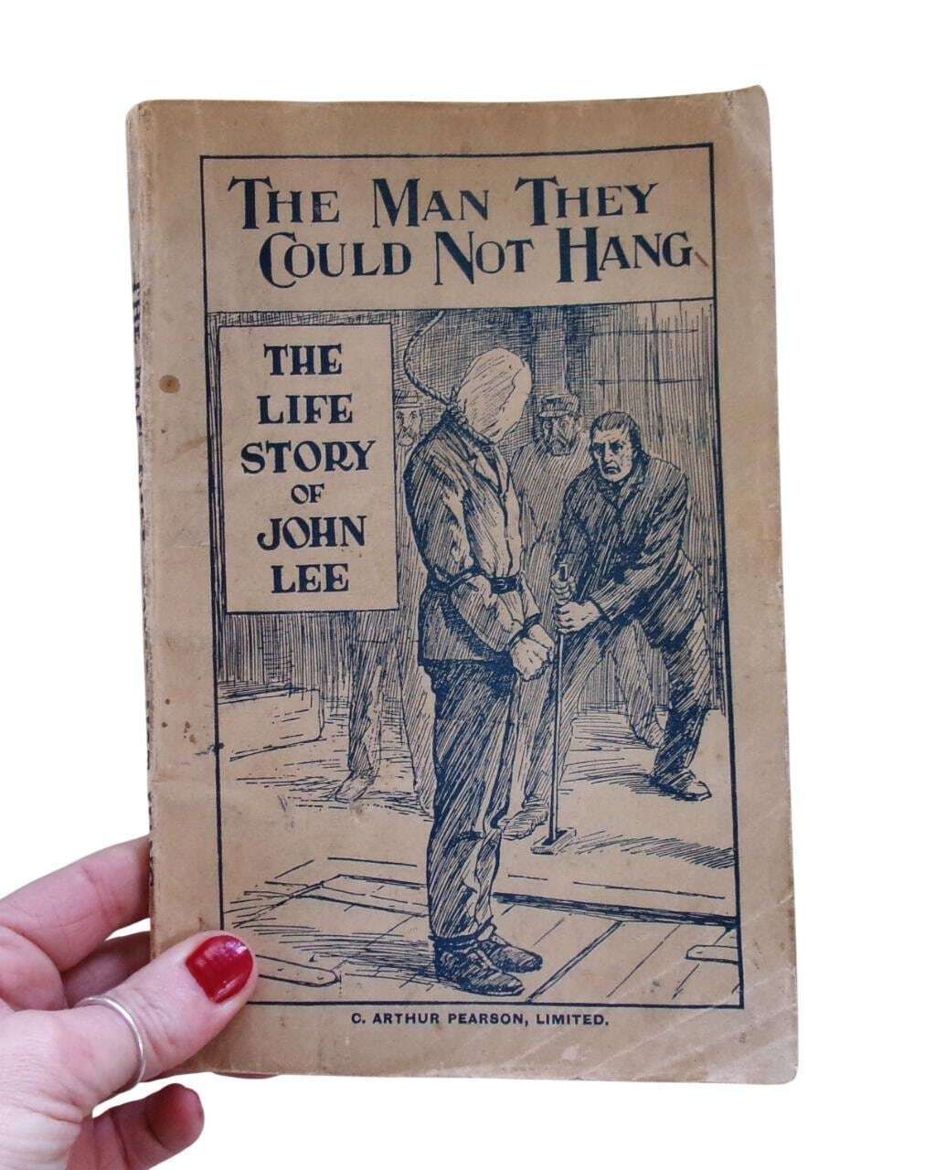 C1910 True Crime : The Man They Could Not Hang, John Babbacombe Lee Autobiography, Edwardian Antique Criminal