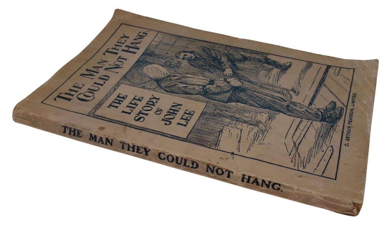 C1910 True Crime : The Man They Could Not Hang, John Babbacombe Lee Autobiography, Edwardian Antique Criminal photo buy