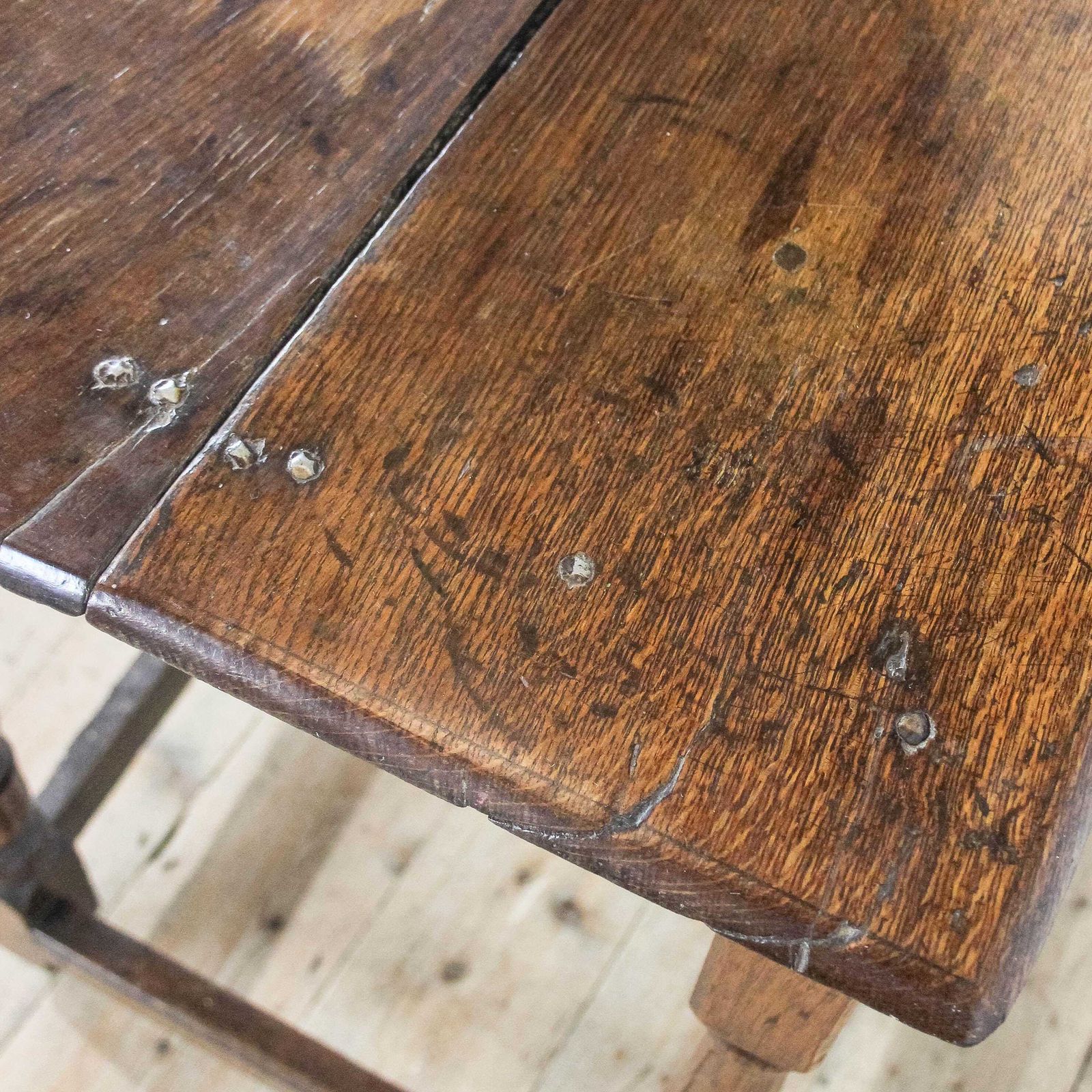 photo for sale Antique 18th Century Oak Side Table | Antique Tables | Antique Furniture | Antique Side Table