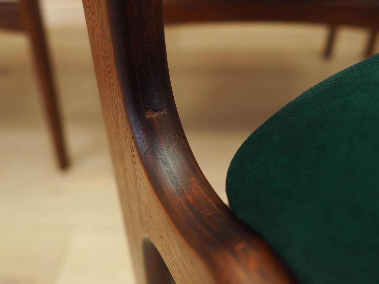 1609.0 Set Of Six Teak Chairs, Danish Design, 1970s, Production: Denmark photo