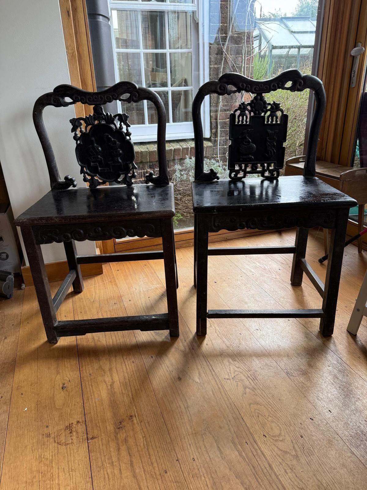 Chinese Rosewood Chairs