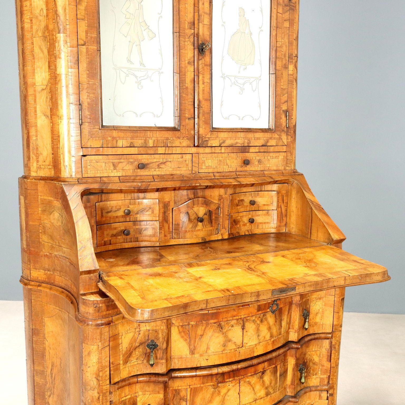 Chest Of Drawers Baroque Style Walnut Italy XX Century photo buy