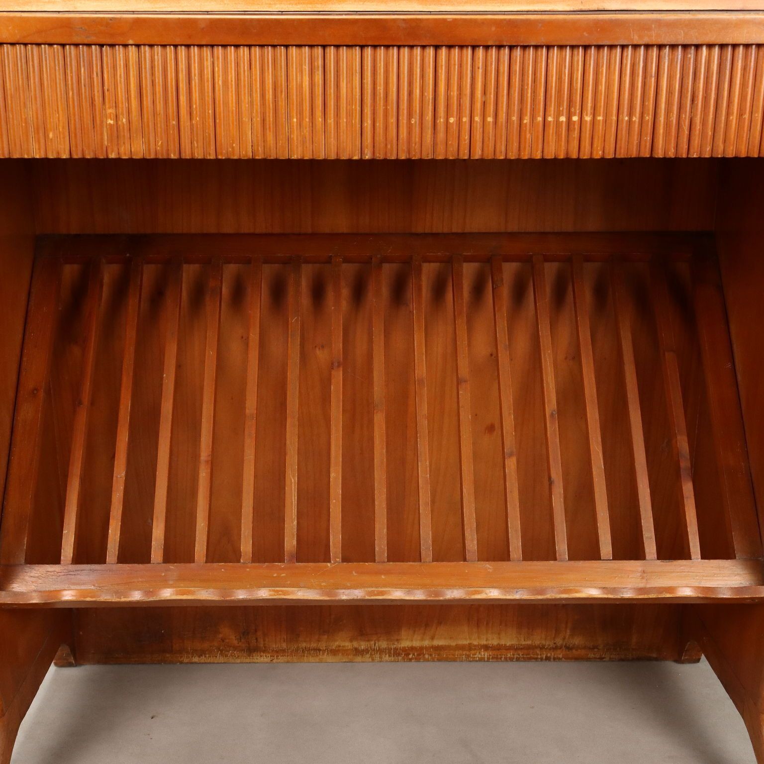 Vintage Cabinet Wood Drawer Design Italy 1960s photo vinterior