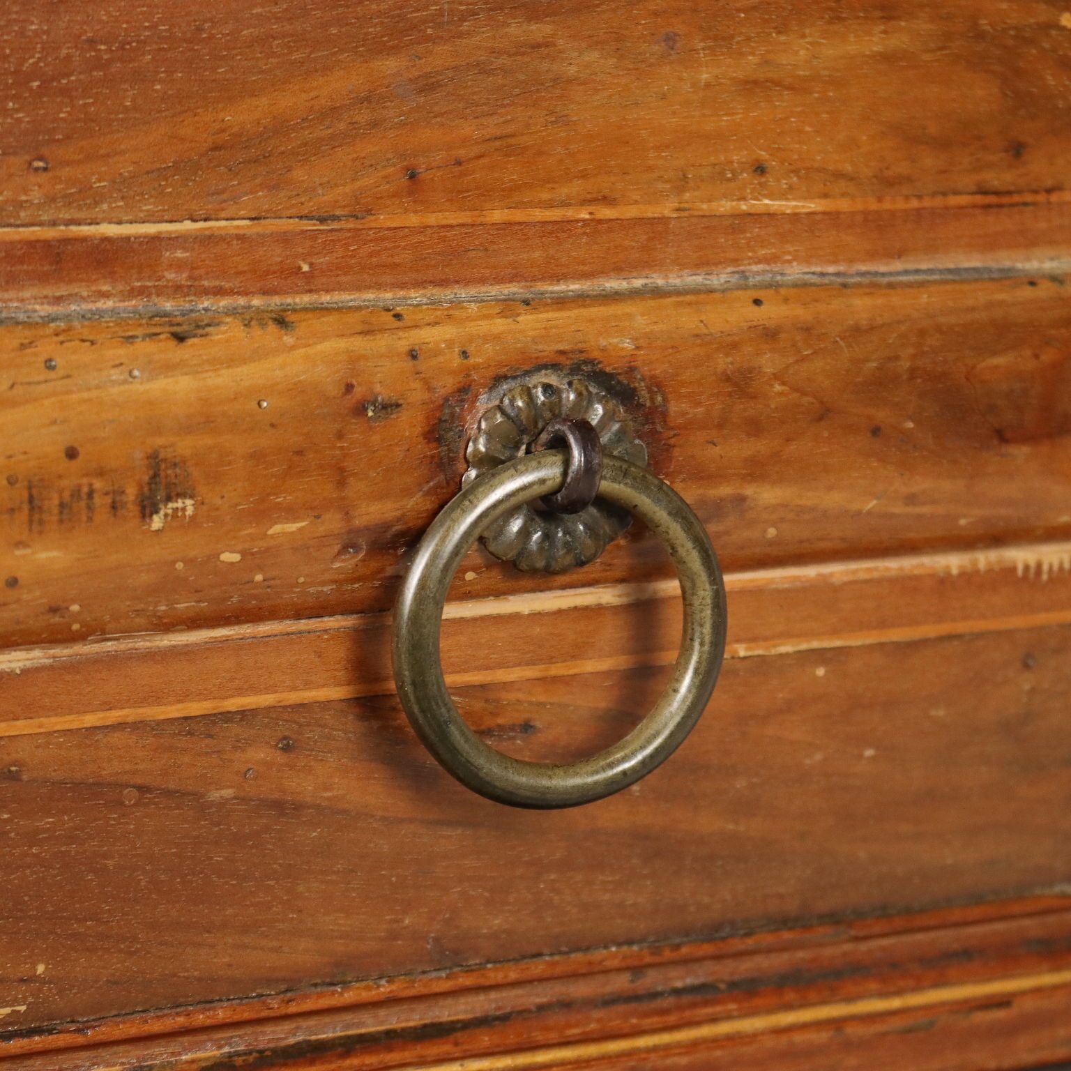 Chest Of Drawers Baroque Walnut 3 Drawers XVIII Century photo vinterior