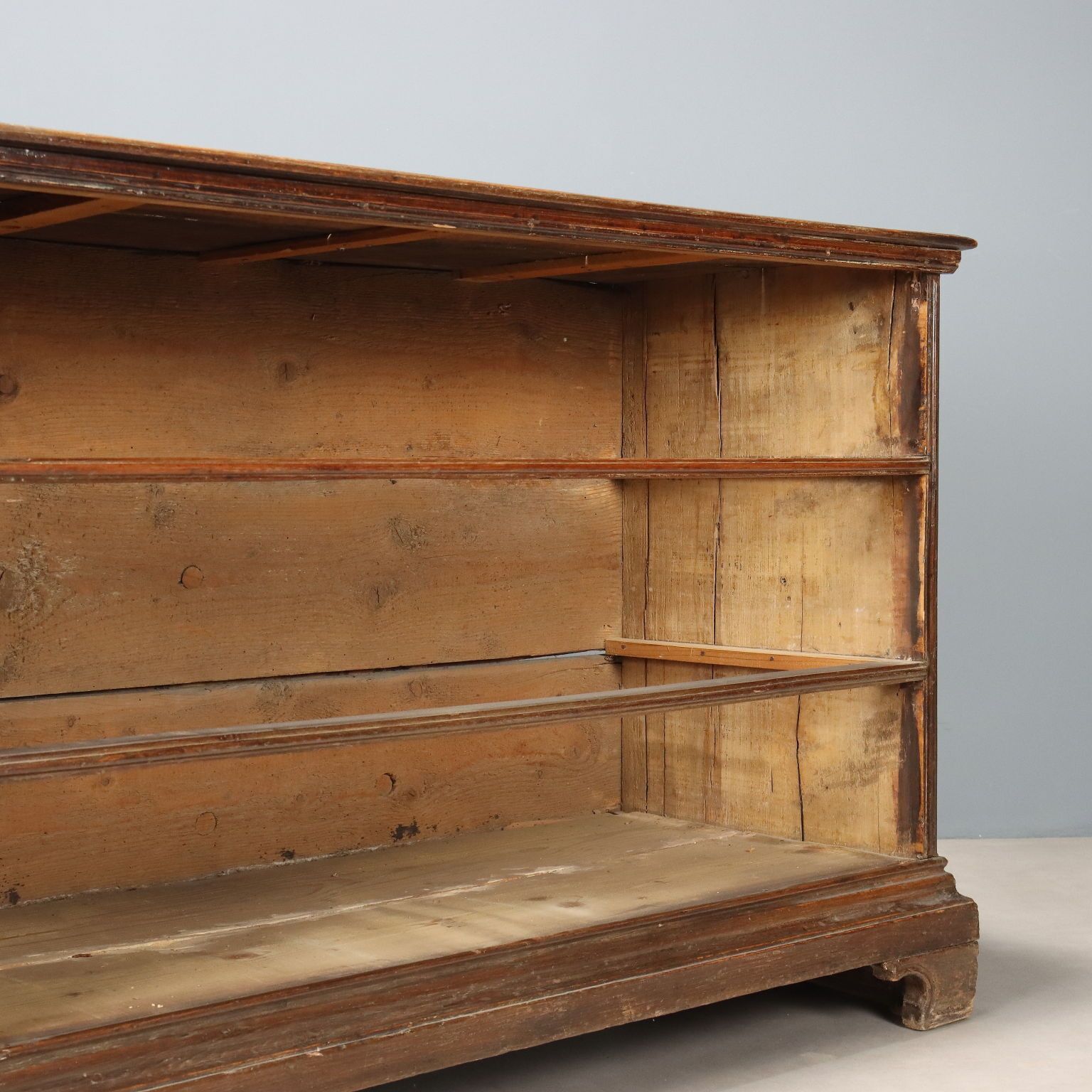 Chest Of Drawers Baroque Walnut 3 Drawers XVIII Century photo vintage
