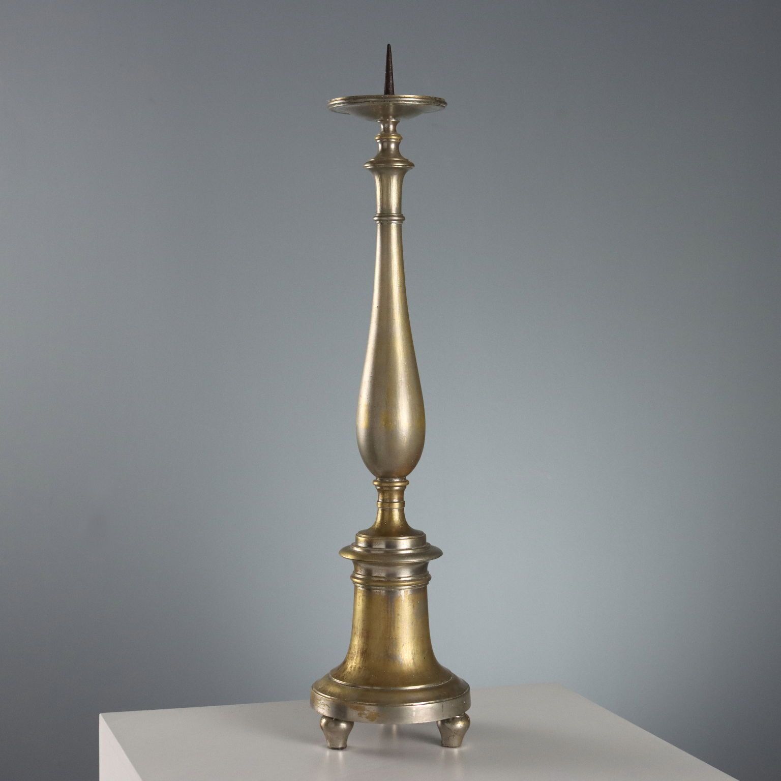 Antique Candelabra Gilded Metal Italy Late XIX Century photo buy