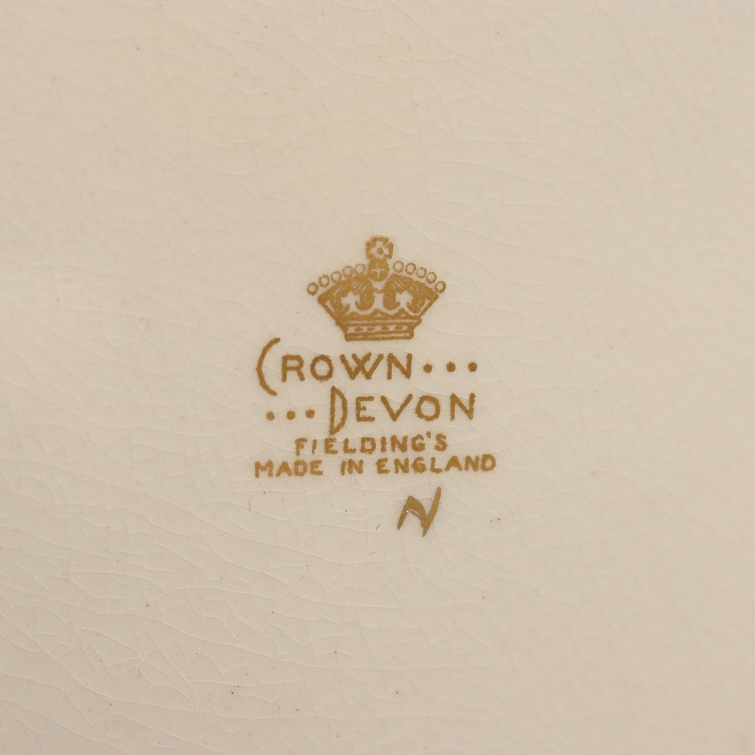 photo vinterior Vintage Potiches Crown Devon Manufacture England 1950s