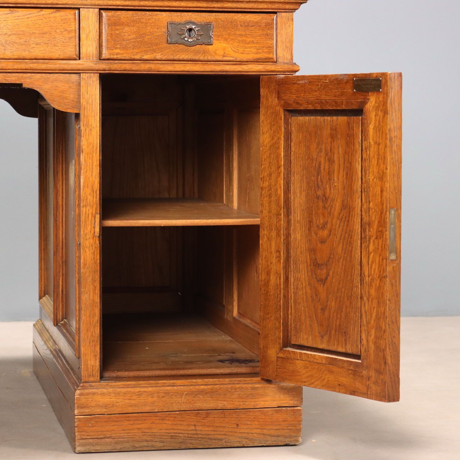 Antique Writing Desk Oak Italy XIX Century photo buy