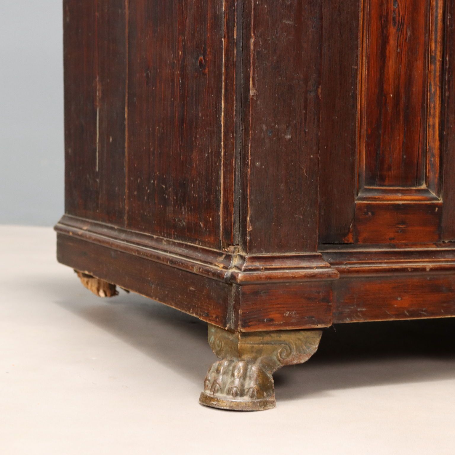 photo for sale Antique Cupboard Walnut Fir Drawers Italy XVIII Century