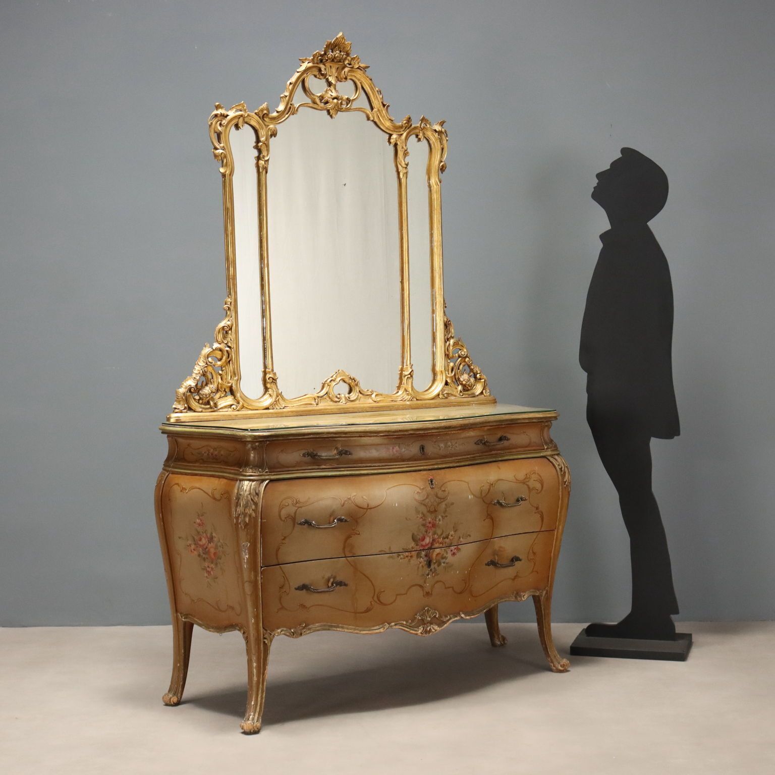 Chest Of Drawers Venetian Baroque Style XX Century photo for sale